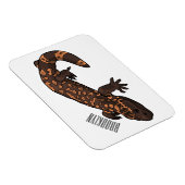 Magnet Flexible Illustration du monstre Gila (Côté Droit)