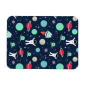 Magnet Flexible Illustration du Motif spatial (Horizontal)