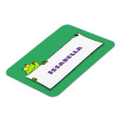 Magnet Flexible Illustration du panneau de grenouille verte mignon (Côté Gauche)