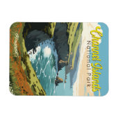 Magnet Flexible Illustration du parc national des îles Channel (Horizontal)