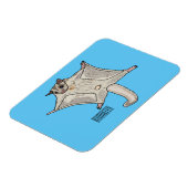 Magnet Flexible Illustration du planeur à sucre (Côté Gauche)
