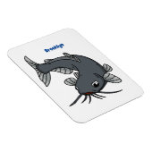 Magnet Flexible Illustration du poisson-chat mignon (Côté Droit)