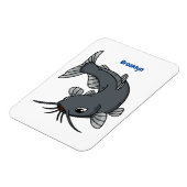 Magnet Flexible Illustration du poisson-chat mignon (Côté Gauche)