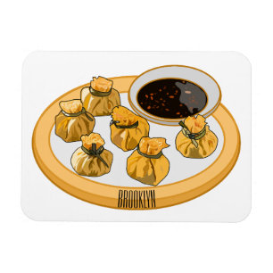 Magnet Flexible Illustration du porte-monnaie thaïlandais de creve