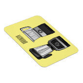 Magnet Flexible Illustration du processeur et du mixeur alimentair (Côté Droit)