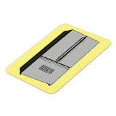 Magnet Flexible Illustration du réfrigérateur de porte française (Côté Gauche)