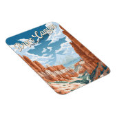 Magnet Flexible Illustration du sentier du parc national Bryce Can (Côté Droit)
