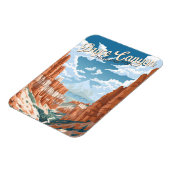 Magnet Flexible Illustration du sentier du parc national Bryce Can (Côté Gauche)