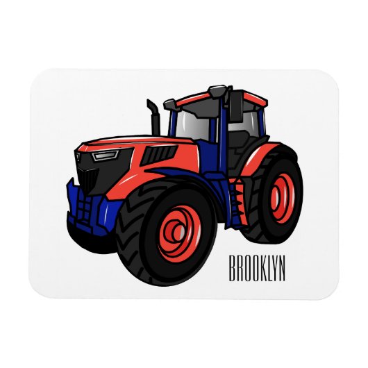 Magnet Flexible Illustration du tracteur (Horizontal)