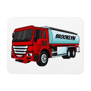 Magnet Flexible Illustration du transport de carburant par camion-