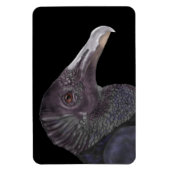 Magnet Flexible Illustration du vautour noir (Vertical)