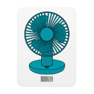 Magnet Flexible Illustration du ventilateur