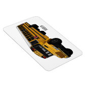 Magnet Flexible Illustration d'un autobus scolaire (Côté Droit)