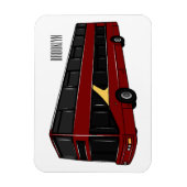 Magnet Flexible Illustration d'un bus à deux étages (Vertical)