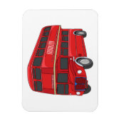 Magnet Flexible Illustration d'un bus à deux étages (Vertical)