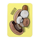 Magnet Flexible Illustration d'un champignon (Vertical)