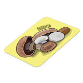Magnet Flexible Illustration d'un champignon (Côté Gauche)