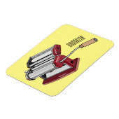 Magnet Flexible Illustration d'un fabricant de pâtes alimentaires (Côté Gauche)