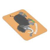 Magnet Flexible Illustration d'un mammouth laineux mou (Côté Droit)