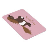 Magnet Flexible Illustration d'un poney de Shetland mignon (Côté Droit)