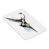 Magnet Flexible Illustration D'Un Pteranodon Dinosaure. (Côté Droit)
