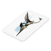 Magnet Flexible Illustration D'Un Pteranodon Dinosaure. (Côté Gauche)