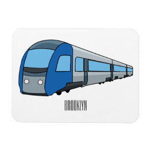 Magnet Flexible Illustration d'un train électrique