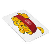 Magnet Flexible Illustration d'une puce de pomme de terre (Côté Droit)