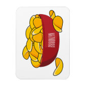Magnet Flexible Illustration d'une puce de pomme de terre (Vertical)