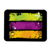 Magnet Flexible Illustration Grunge Banners (Horizontal)