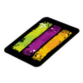 Magnet Flexible Illustration Grunge Banners (Côté Gauche)