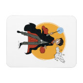 Magnet Flexible Illustration HARRY POTTER™ et Hedwig (Horizontal)