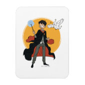 Magnet Flexible Illustration HARRY POTTER™ et Hedwig (Vertical)