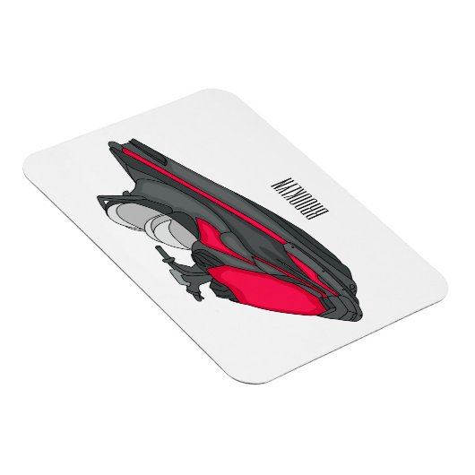 Magnet Flexible Illustration Jet ski (Côté Droit)