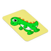 Magnet Flexible Illustration Mignonne Du Tyrannosaurus Rex. (Côté Droit)
