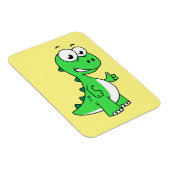 Magnet Flexible Illustration Mignonne Du Tyrannosaurus Rex. 2 (Côté Droit)