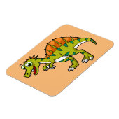 Magnet Flexible Illustration Mignonne D'Un Spinosaure Souriant. (Côté Gauche)