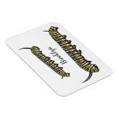 Magnet Flexible Illustration Monarch caterpillar (Côté Droit)