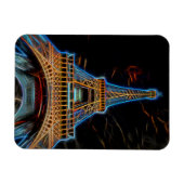 Magnet Flexible Illustration of Eiffel Tower - Paris, France (Horizontal)