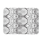 Magnet Flexible Illustration tribale inspirée (Horizontal)