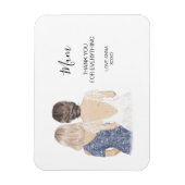 Magnet Flexible Illustré Serez-vous mon aimant de servante (Vertical)