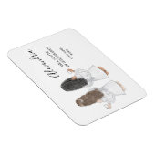 Magnet Flexible Illustré Serez-vous mon aimant de servante (Côté Droit)