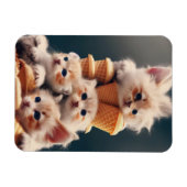 Magnet Flexible ímã gatinhos e sorvetes (Horizontal)