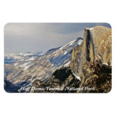 MAGNET FLEXIBLE IMAGE À MOITIÉ DOME VUE DE GLACIER POINT (Horizontal)