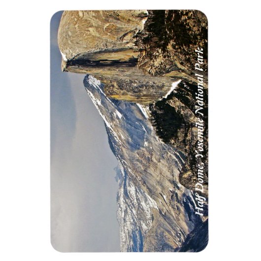 MAGNET FLEXIBLE IMAGE À MOITIÉ DOME VUE DE GLACIER POINT (Vertical)