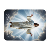 Magnet Flexible Image de la Résurrection  Salutations (Horizontal)