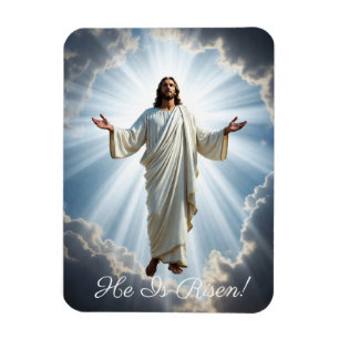 Magnet Flexible Image de la Résurrection Salutations