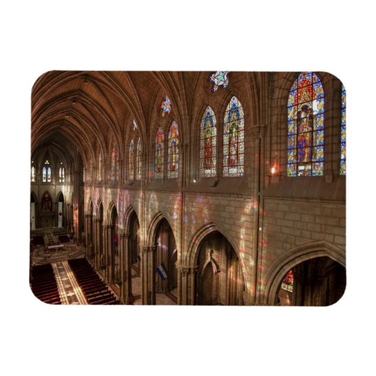Magnet Flexible Image HDR de l'intérieur de la Basilique, Quito, É (Horizontal)