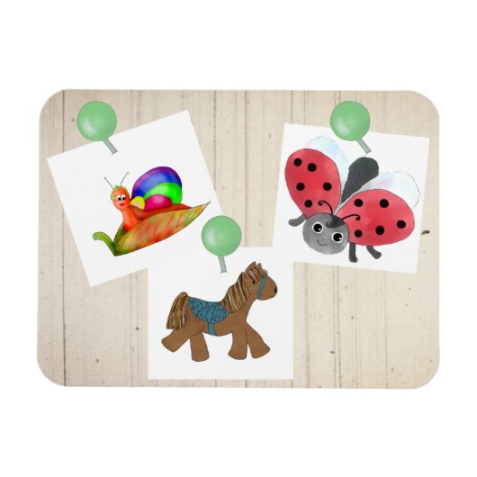 Magnet Flexible Images d'enfants (Horizontal)