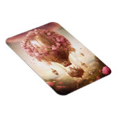 Magnet Flexible Imaginaire à air chaud ballon rose or (Côté Droit)